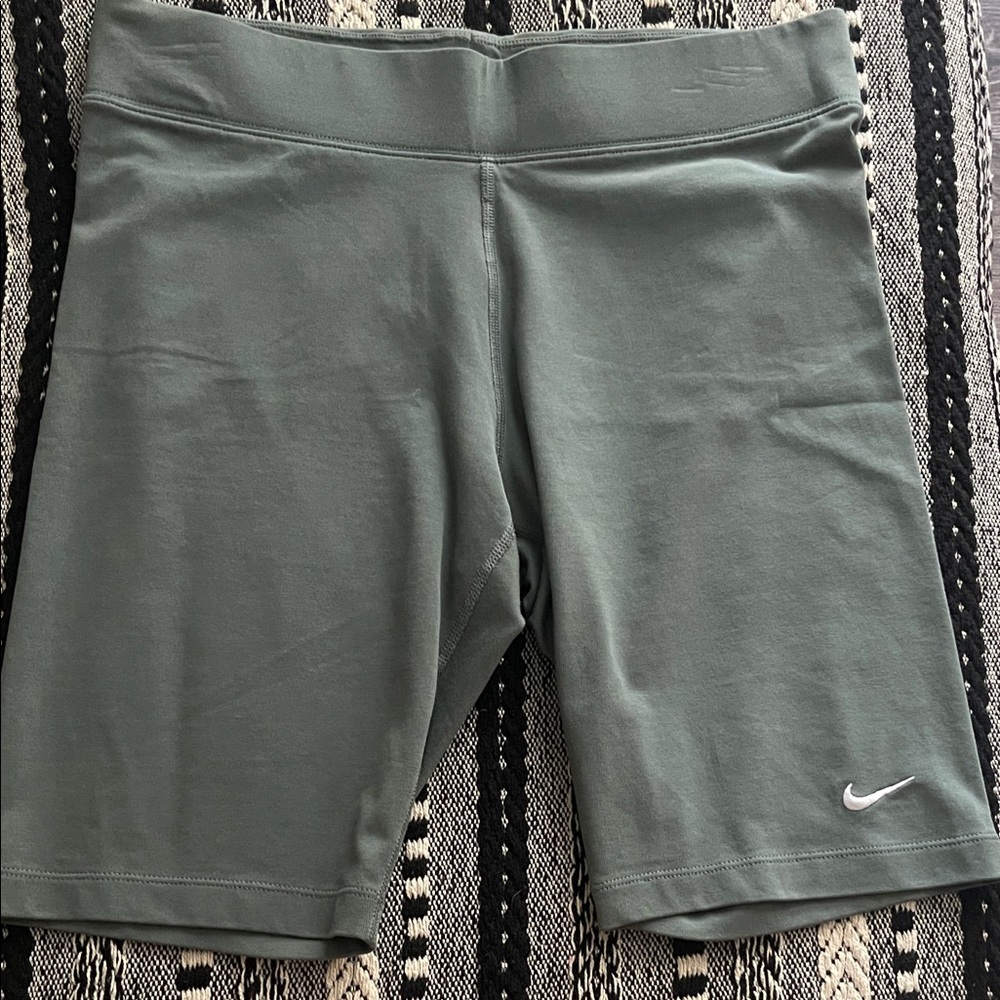 Nike Women's Olive Bike Shorts